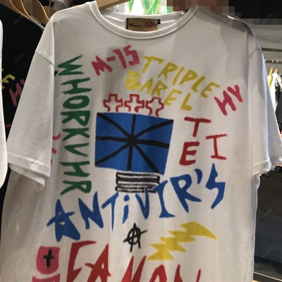 市场上装-T恤-微潮T恤【实拍】