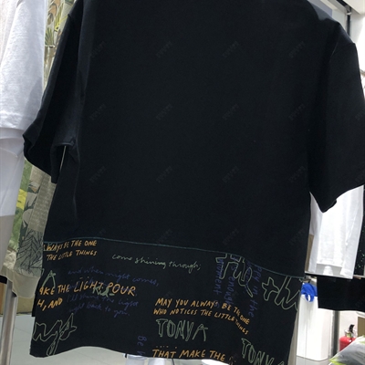 市场上装-T恤-微潮T恤【实拍】