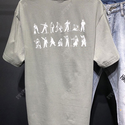 市场上装-T恤-休闲T恤【实拍】