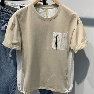 市场上装-T恤-工装T恤【实拍】