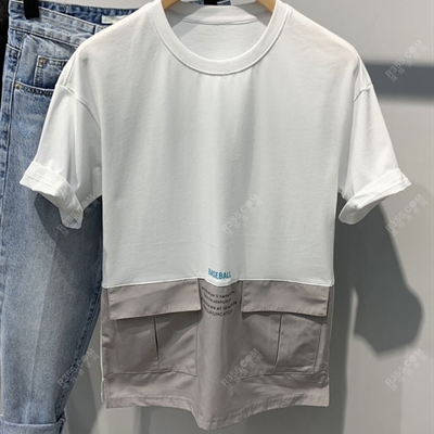 市场上装-T恤-工装T恤【实拍】