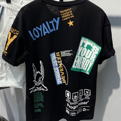 市场上装-T恤-微潮T恤【实拍】