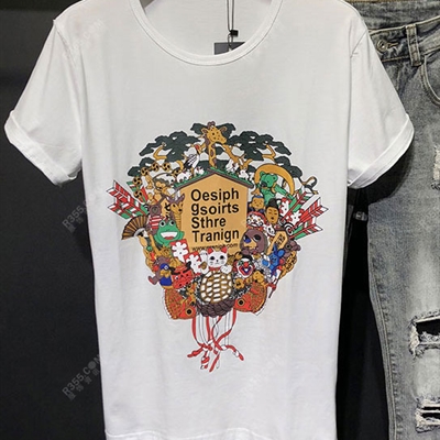 市场上装-T恤-休闲T恤【实拍】