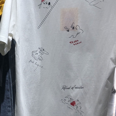 市场上装-T恤-微潮T恤【实拍】