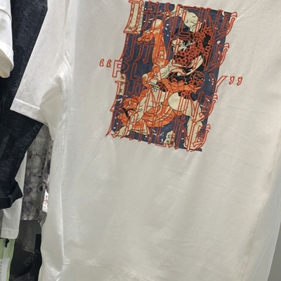 市场上装-T恤-微潮T恤【实拍】