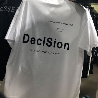 市场上装-T恤-微潮T恤【实拍】