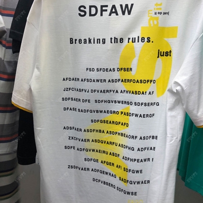 市场上装-T恤-微潮T恤【实拍】