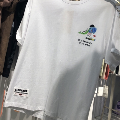 市场上装-T恤-微潮T恤【实拍】