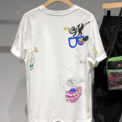 市场上装-T恤-微潮T恤【实拍】