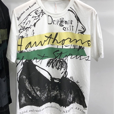 市场上装-T恤-微潮T恤【实拍】