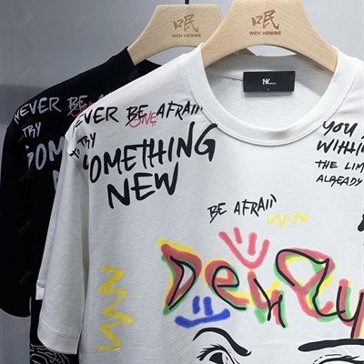 市场上装-T恤-微潮T恤【实拍】