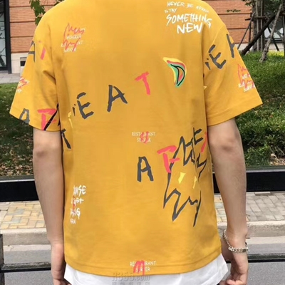 市场上装-T恤-微潮T恤