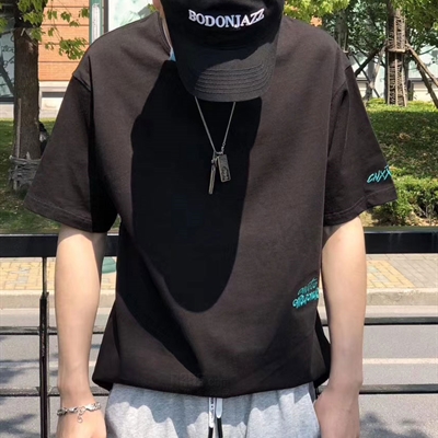 市场上装-T恤-微潮T恤