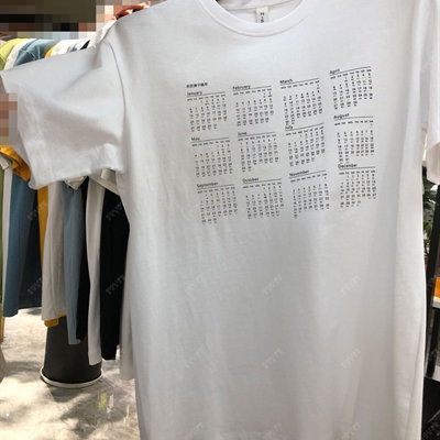 市场上装-T恤-休闲T恤【实拍】