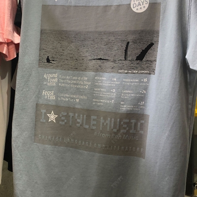 市场上装-T恤-休闲T恤【实拍】