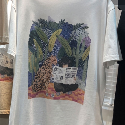 市场上装-T恤-微潮T恤【实拍】