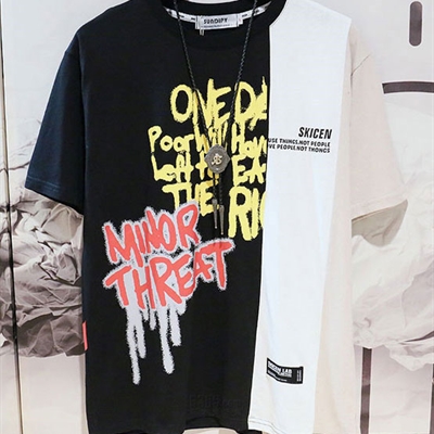 市场上装-T恤-微潮T恤