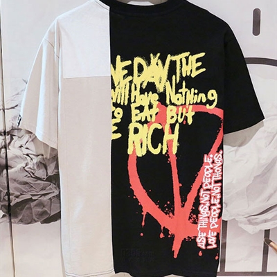 市场上装-T恤-微潮T恤