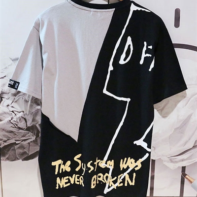 市场上装-T恤-微潮T恤