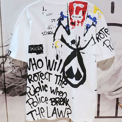 市场上装-T恤-微潮T恤