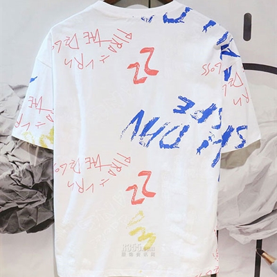 市场上装-T恤-微潮T恤