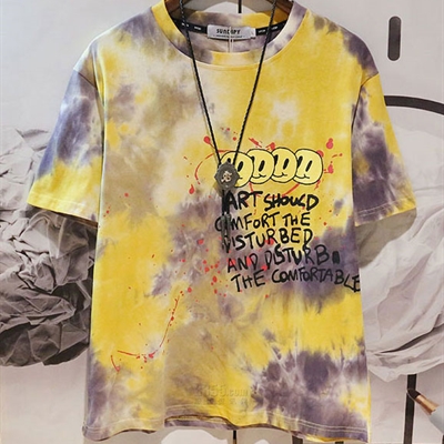 市场上装-T恤-微潮T恤