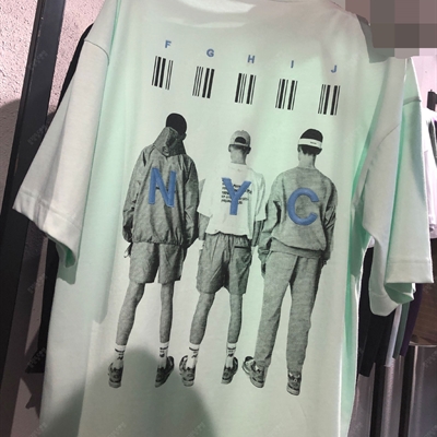 市场上装-T恤-微潮T恤【实拍】