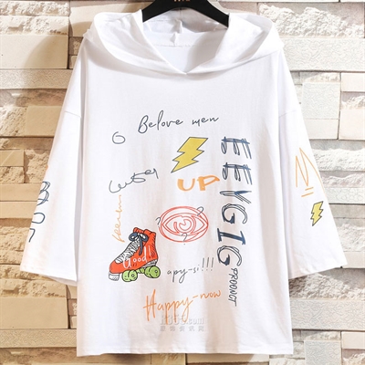 市场上装-T恤-微潮T恤