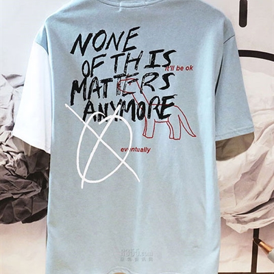 市场上装-T恤-微潮T恤