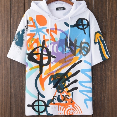 市场上装-T恤-微潮T恤