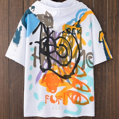 市场上装-T恤-微潮T恤