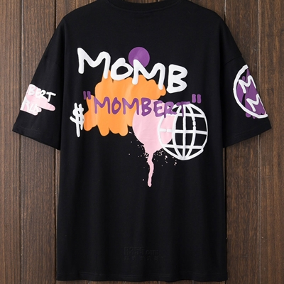 市场上装-T恤-微潮T恤