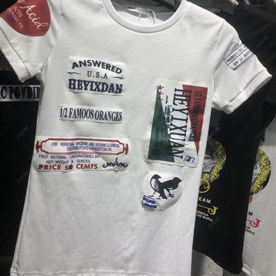 市场上装-T恤-休闲T恤【实拍】