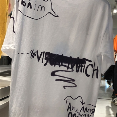 市场上装-T恤-微潮T恤【实拍】