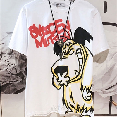 市场上装-T恤-微潮T恤