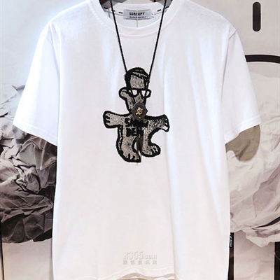 市场上装-T恤-微潮T恤