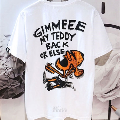 市场上装-T恤-微潮T恤