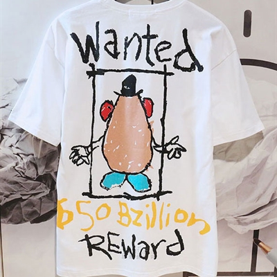 市场上装-T恤-微潮T恤