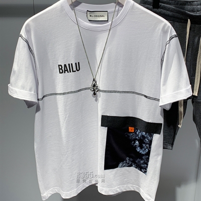 市场上装-T恤-微潮T恤【实拍】