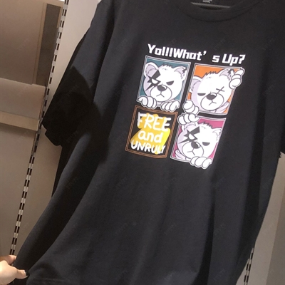 市场上装-T恤-微潮T恤【实拍】