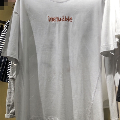 市场上装-T恤-微潮T恤【实拍】