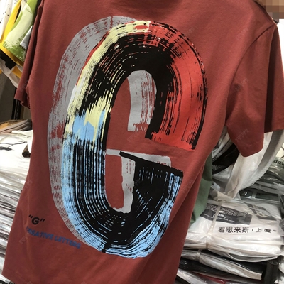 市场上装-T恤-微潮T恤【实拍】