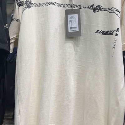 市场上装-T恤-微潮T恤【实拍】