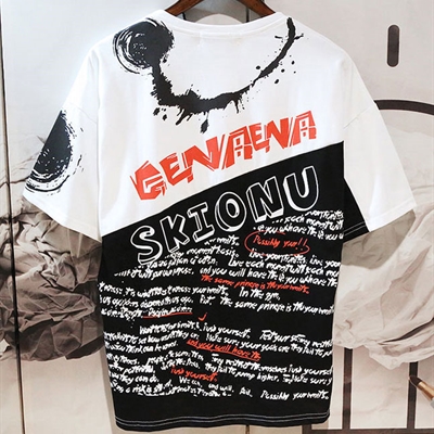 市场上装-T恤-微潮T恤