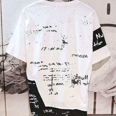 市场上装-T恤-微潮T恤