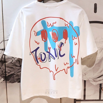 市场上装-T恤-微潮T恤