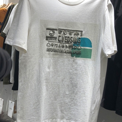 市场上装-T恤-休闲T恤【实拍】