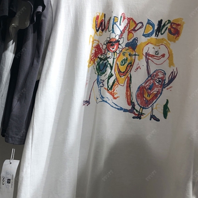 市场上装-T恤-微潮T恤【实拍】