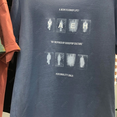 市场上装-T恤-休闲T恤【实拍】