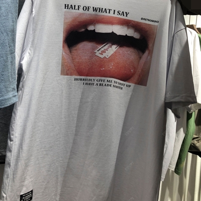 市场上装-T恤-微潮T恤【实拍】